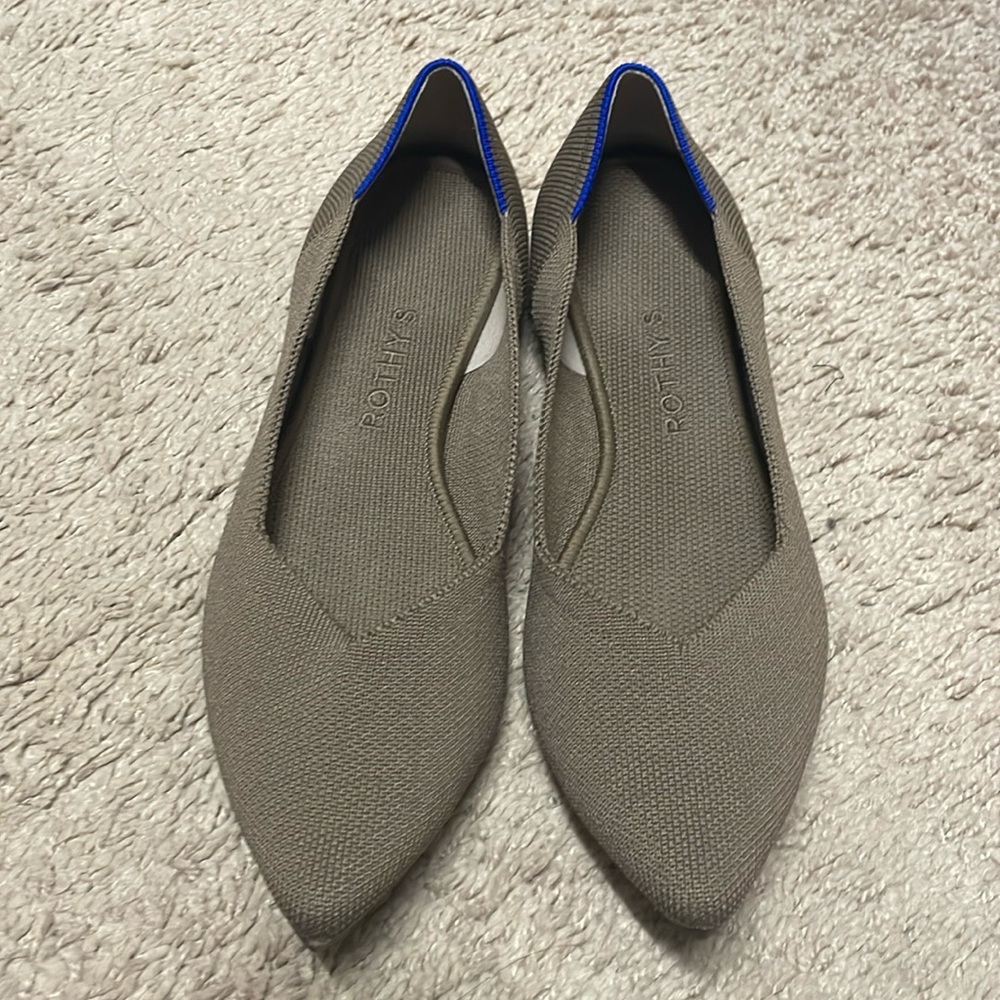 Rothy’s The Point Portebello Size 8.5